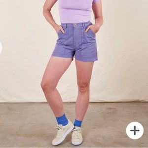 Big Bug Press Classic Work Shorts in Faded Grape